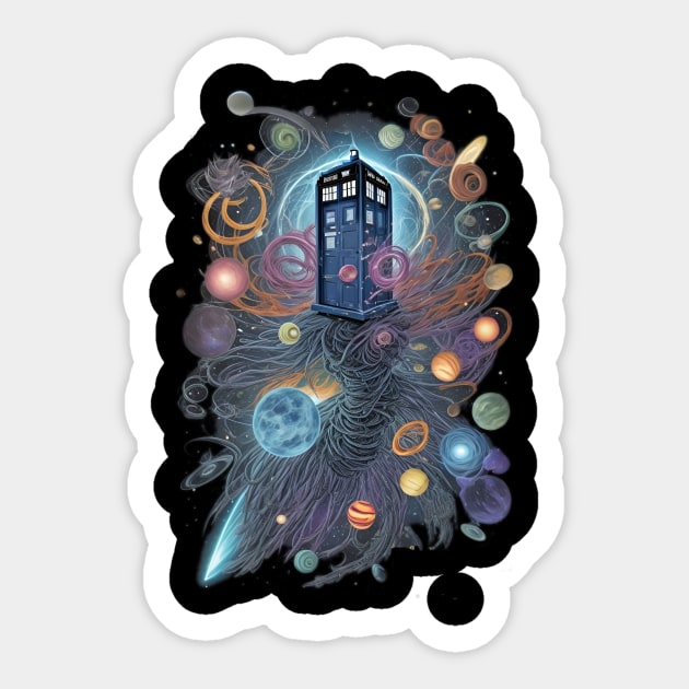 Doctor Who - A Timeless Tale Sticker by Farmer